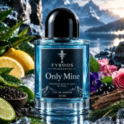 Only Mine perfume bottle by FYROOS FRAGRANCES