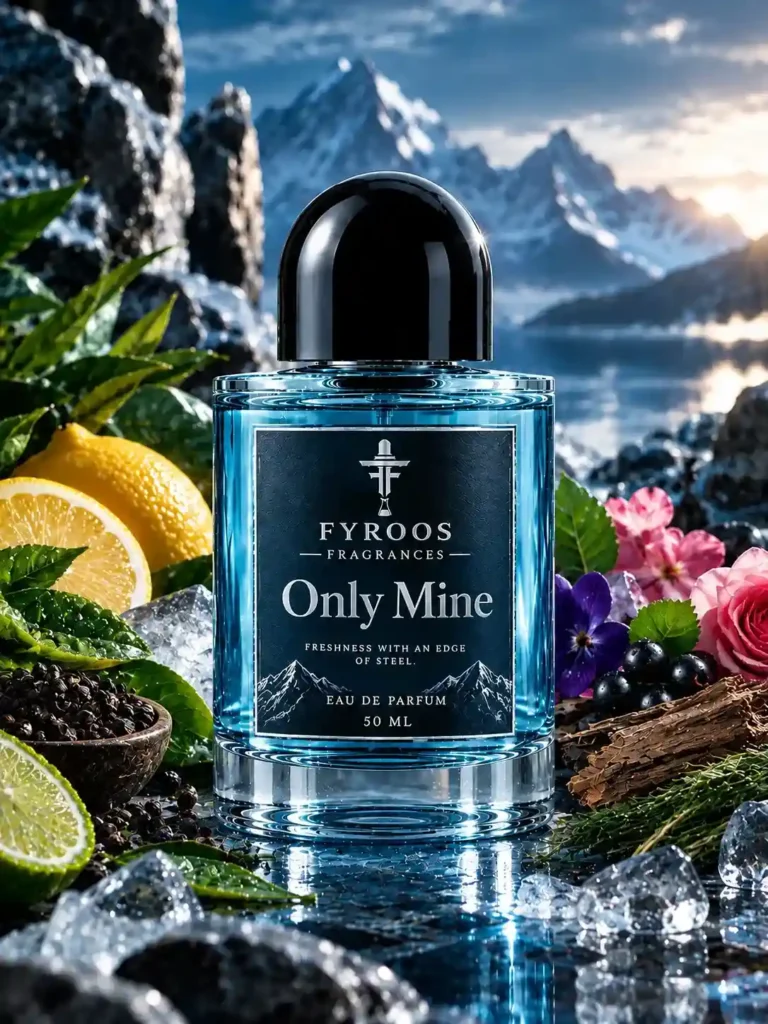 Only Mine perfume bottle by FYROOS FRAGRANCES
